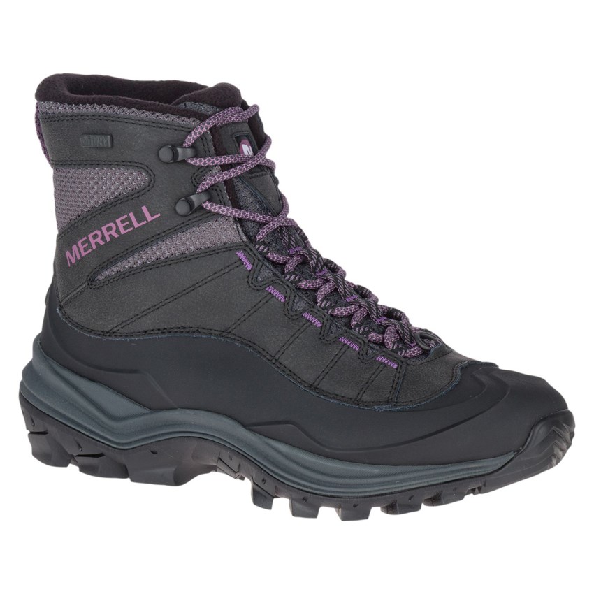 Bottes Merrell Thermo Chill Mid Shell Waterproof Noir Femme | S.T.BXHH